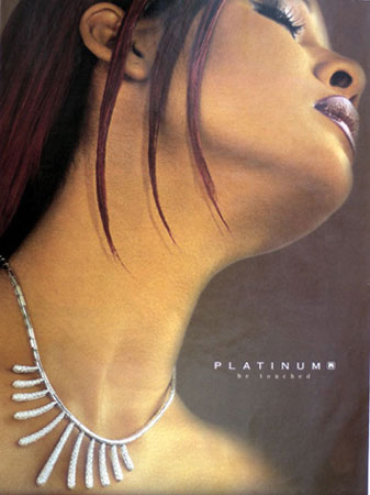 Platinum jwellery, carol gracious