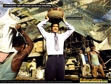 press campaign-education times,for times of india, rediffusion